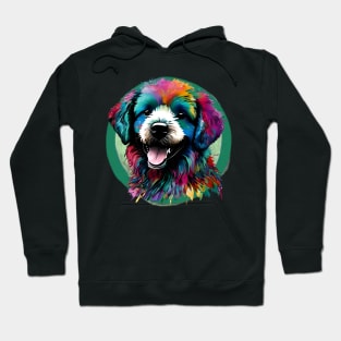 Colourful Bichon Frise Hoodie